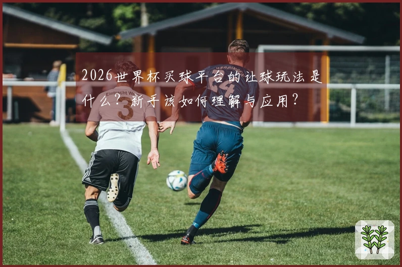 2026世界杯买球平台的让球玩法是什么？新手该如何理解与应用？